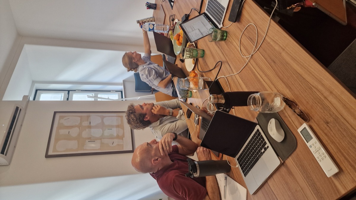 Small group at CoLab